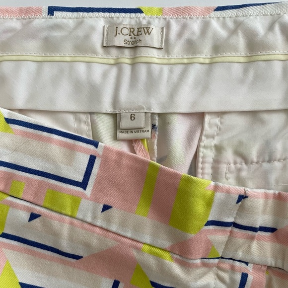 J.CREW Stretch City Fit Chino Print Shorts - Picture 3 of 3